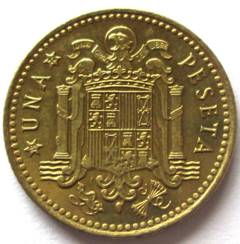 1966 Spain 1 Peseta