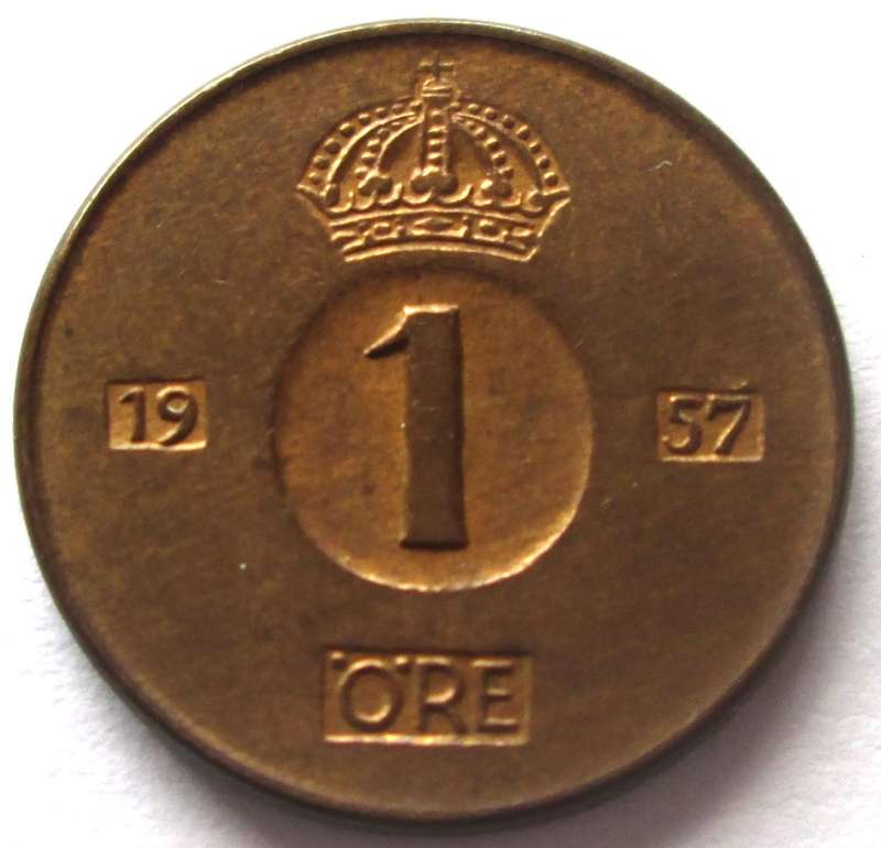 1957 Sverige 1 Ore