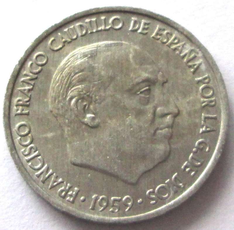 1959 Spain 10 Centimos