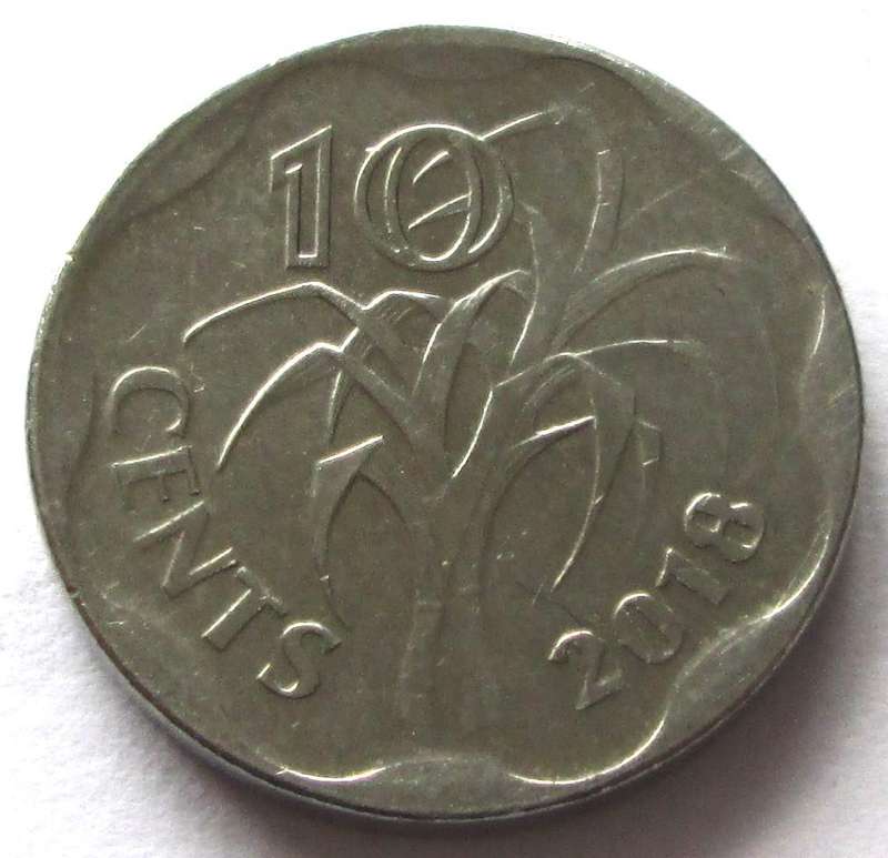 2018 Eswatini 10 Cents
