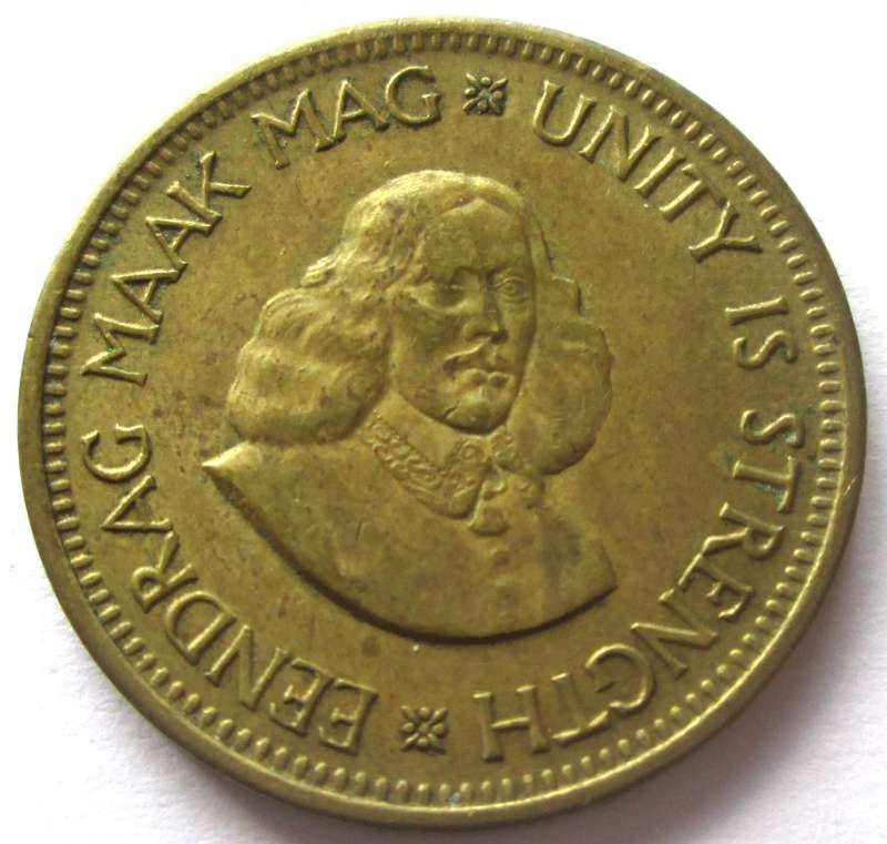 1963 Republic of South Africa Half Cent