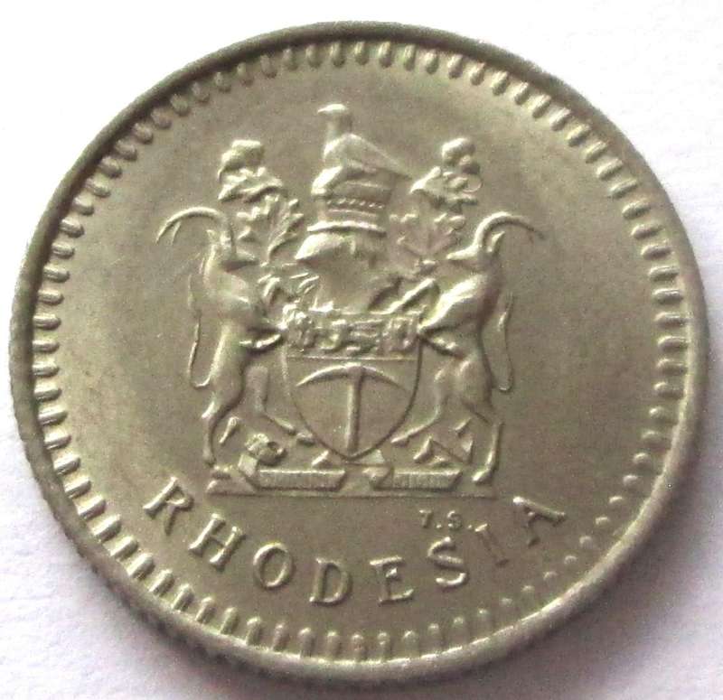 1977 Rhodesia 5 Cents
