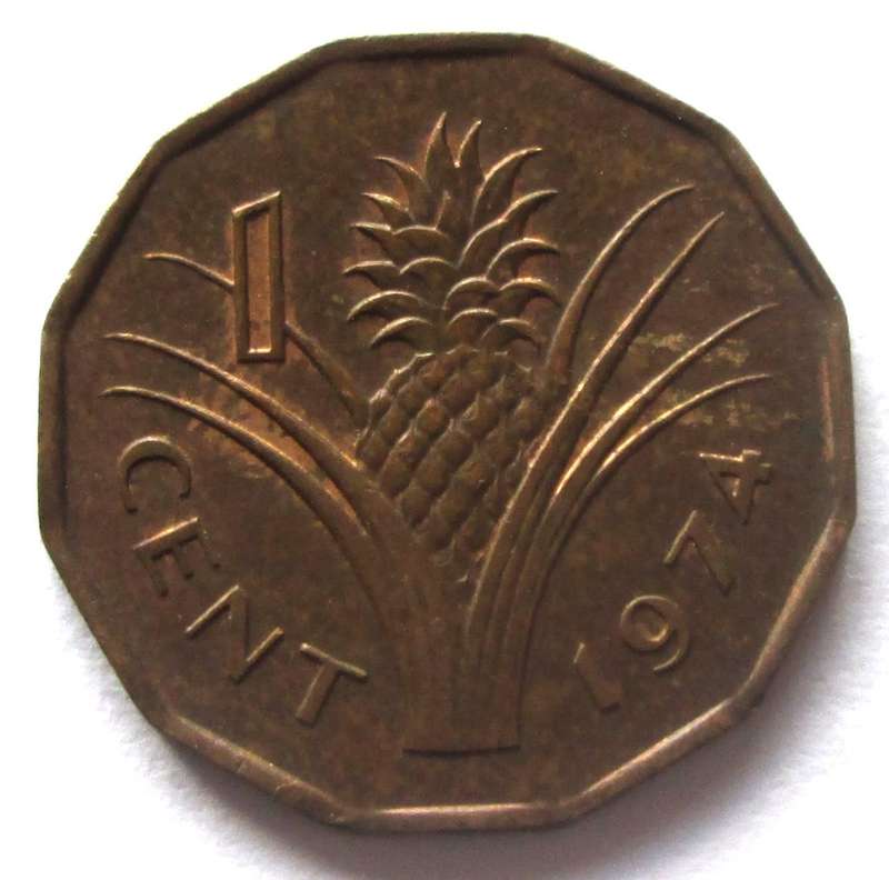 1974 Swaziland 1 Cent