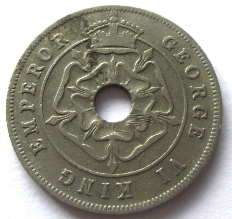 1937 Southern Rhodesia 1 Penny