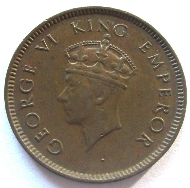 1939 India British Quarter Anna