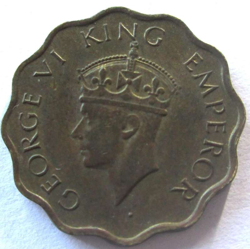 1944 India 1 Anna