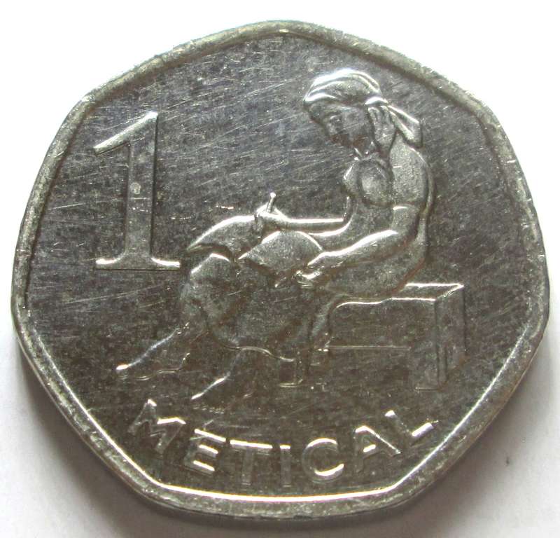 2006 Mozambique 1 Metical