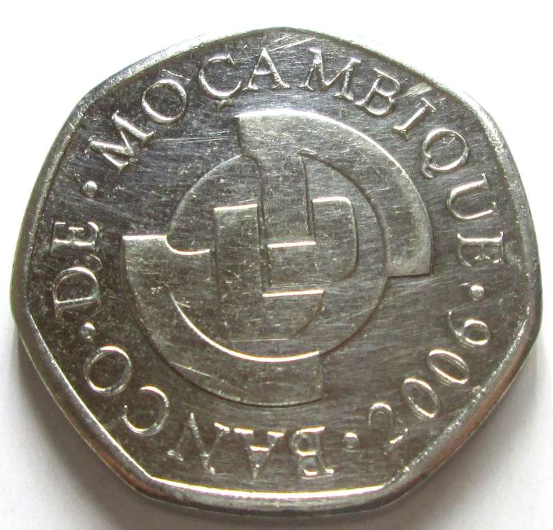 2006 Mozambique 1 Metical