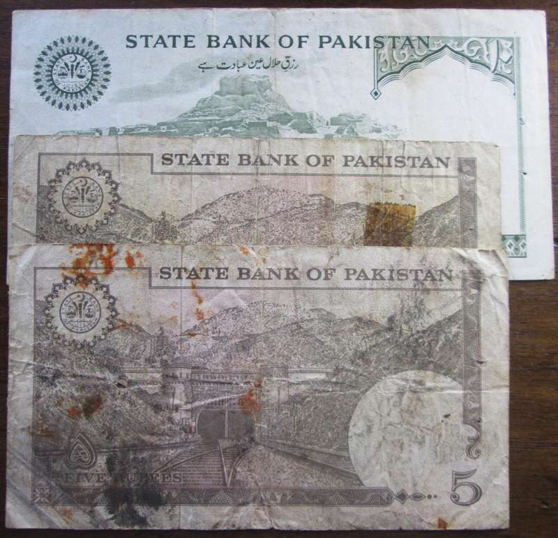 Rupees State of Pakistan 5/10