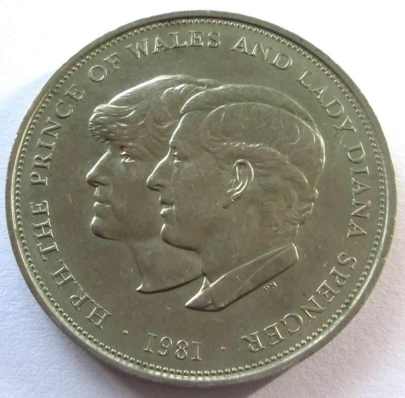 1981 Great Britain Prince Charles and Lady Diana Commemorative