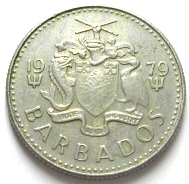 1979 Barbados 10 Cents