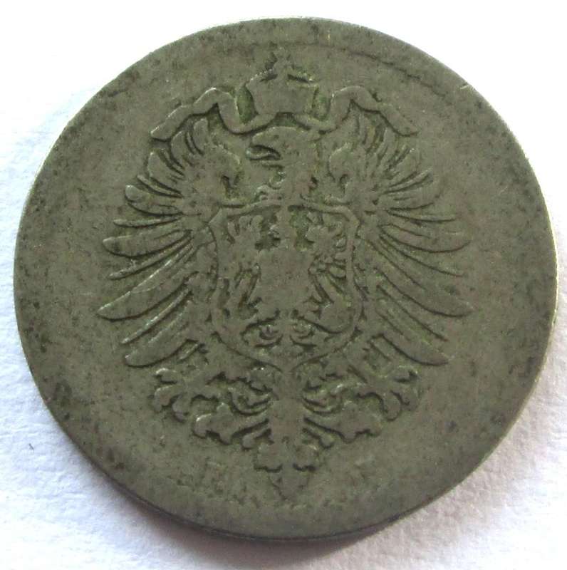 Deutsches Reich 5 Pfennigs