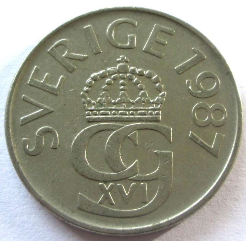 1987 Sverige 5 Kronor