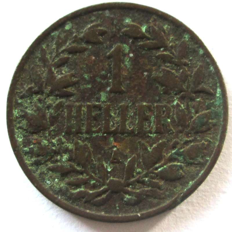 1904 German East Africa 1 Heller