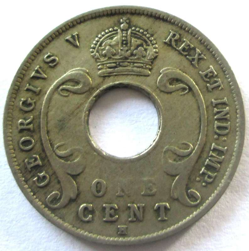 1911 East Africa and Uganda Protectorates 1 Cent