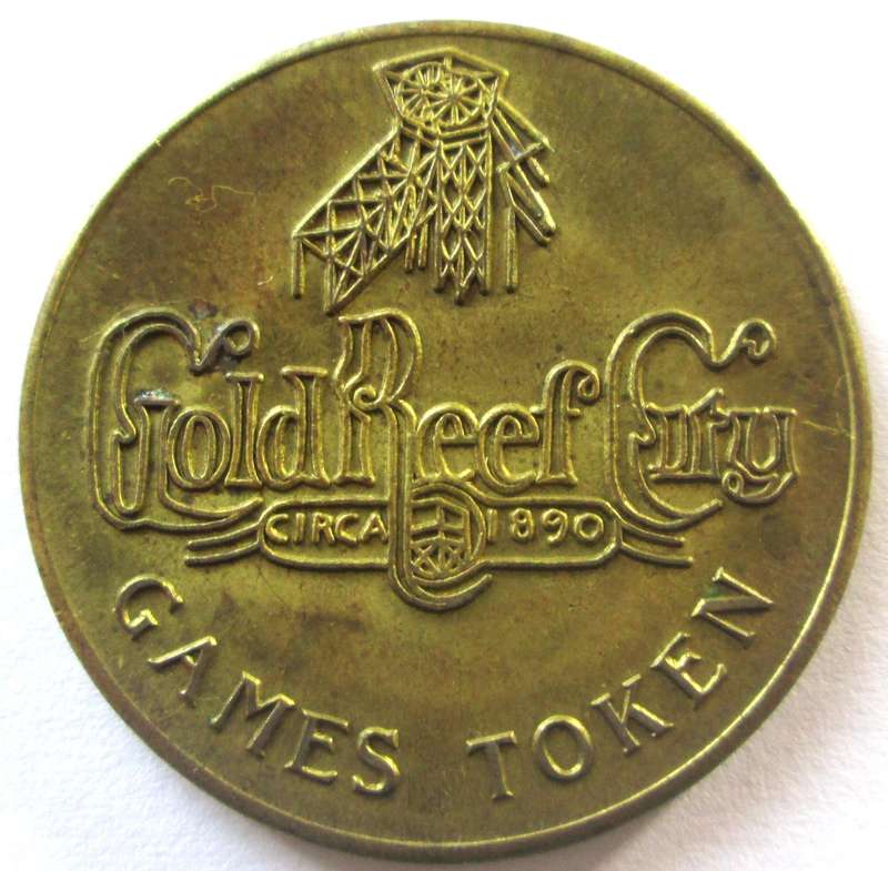 Gold Reef City No Cash Value Games Token