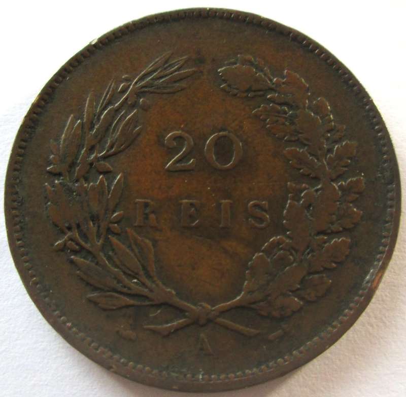 1891 Portugal 20 Reis