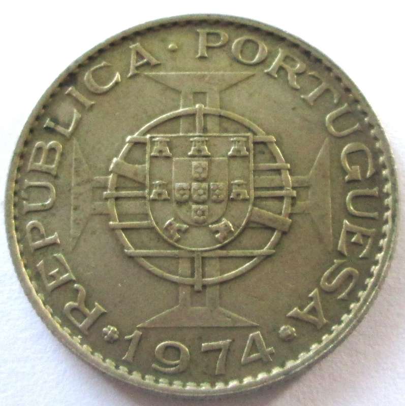 1974 Mozambique 10 Escudos