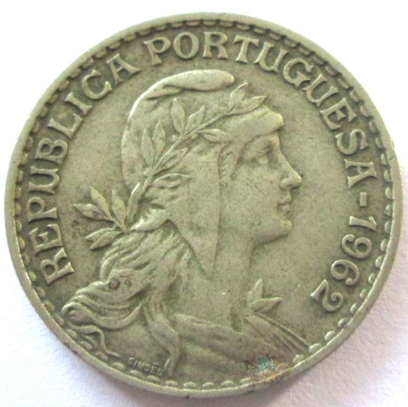 1962 Portugal 1 Escudo
