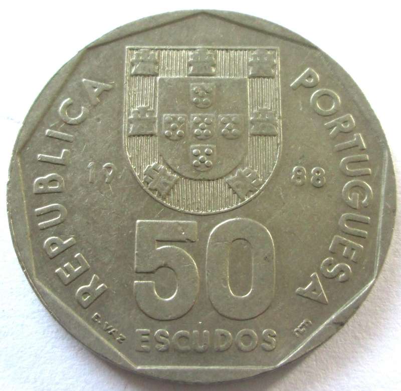 1988 Portugal 50 Escudos