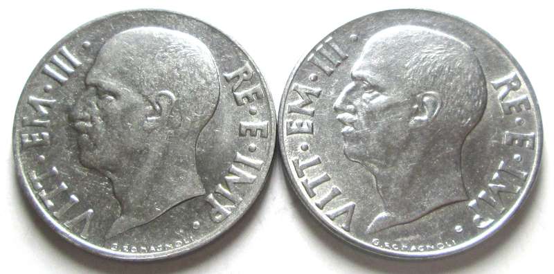 20 Centesimi Italy 1940 + 1941