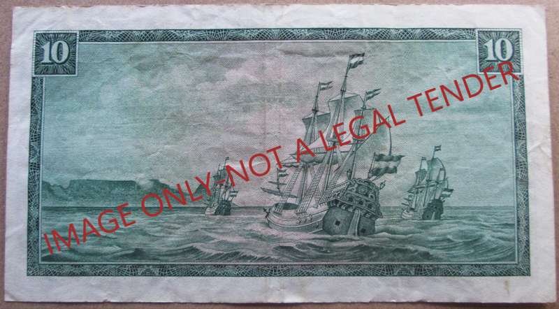 Ten Rand South Africa Serial Nr C336 851829