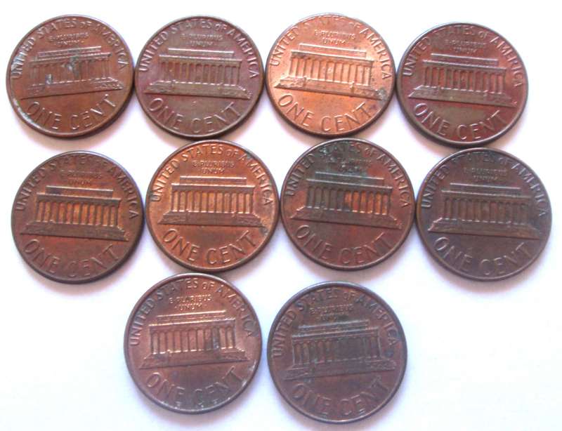 1 Cent United States of America 1980 - 1989