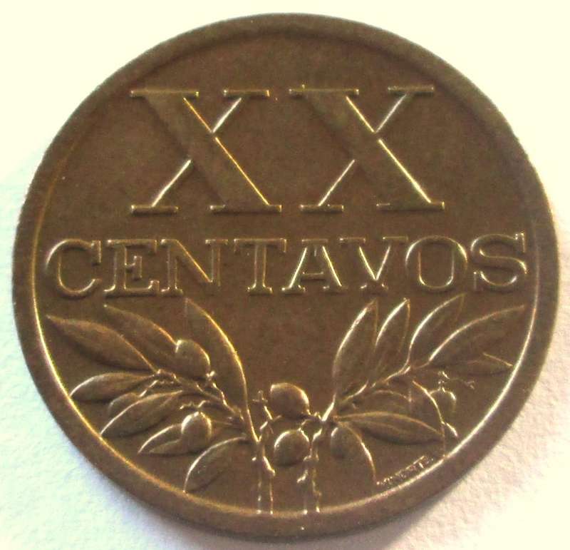 1964 Portugal 20 Reis