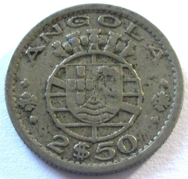 1956 Angola 2.50 Escudos