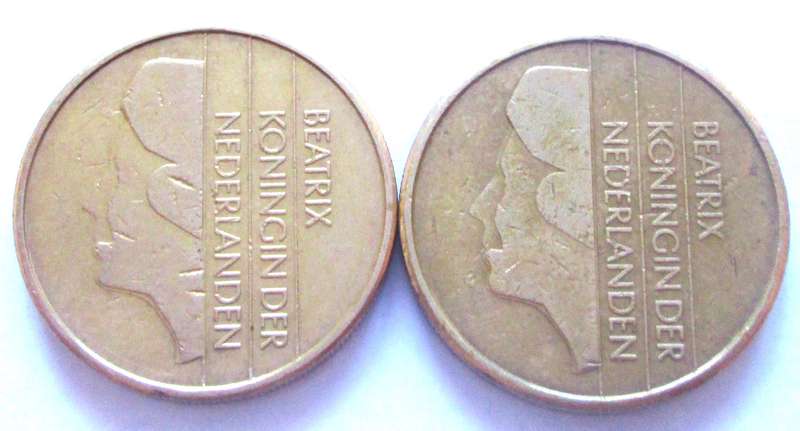5 Cents Netherlands 1988 + 1990