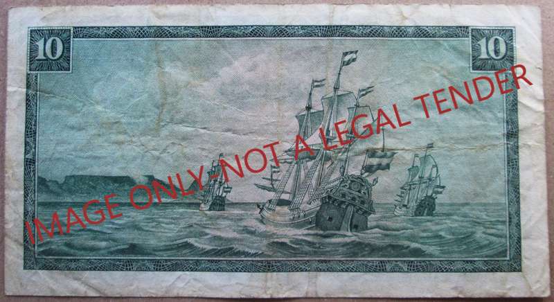 Ten Rand South Africa Serial Nr C241 133997