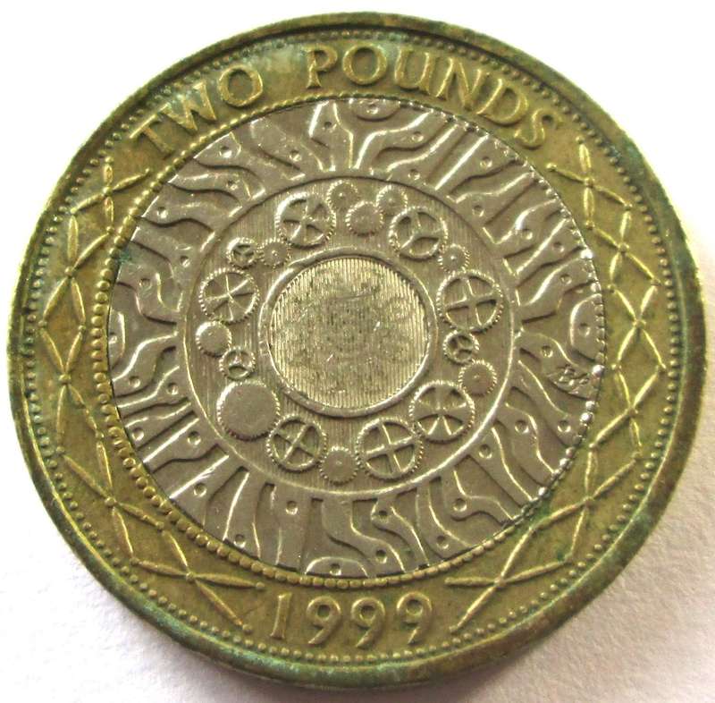 1999 Great Britian 2 Pounds