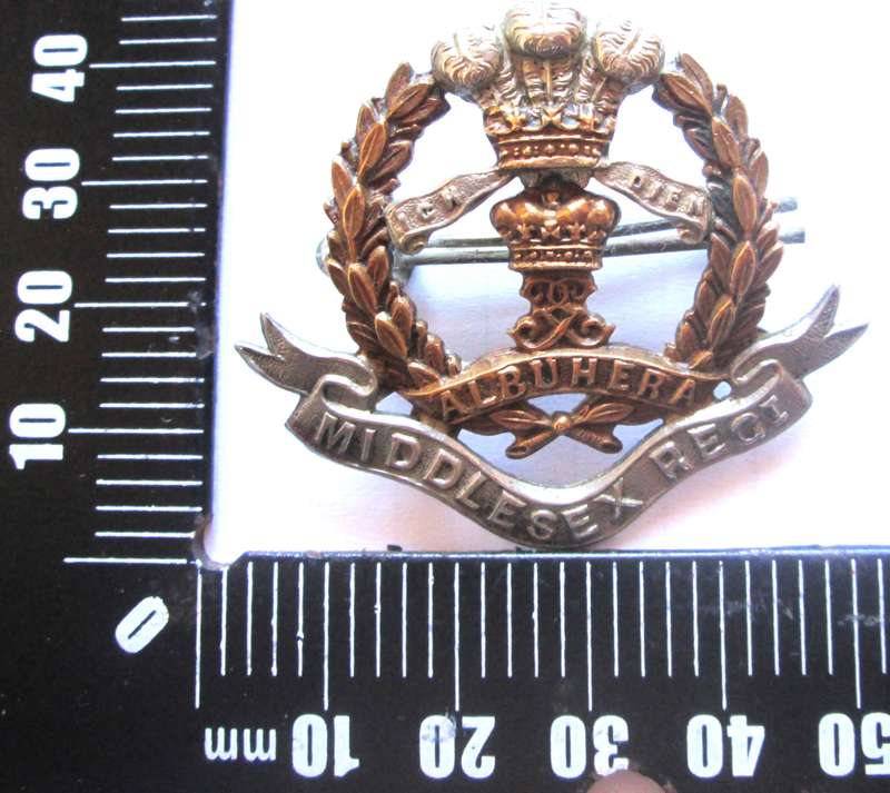 The Middlesex Regiment Albuhera Badge