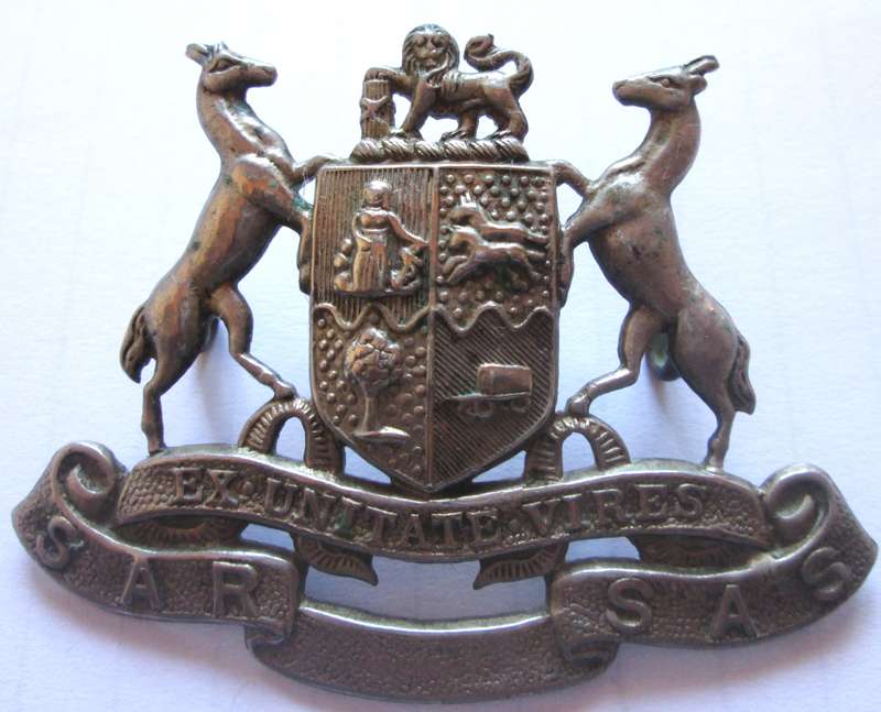 South African Railways Cap Badge Ex Unitate Vires