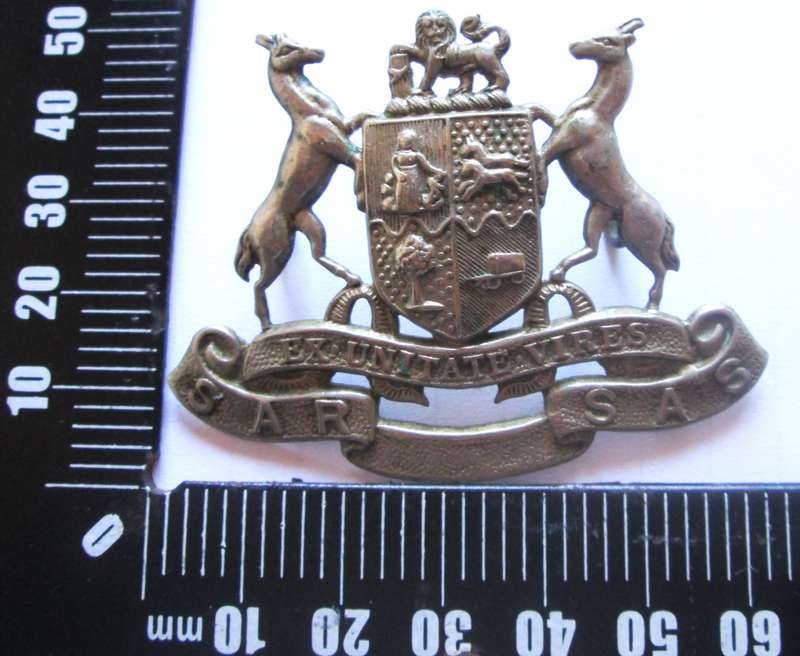 South African Railways Cap Badge Ex Unitate Vires