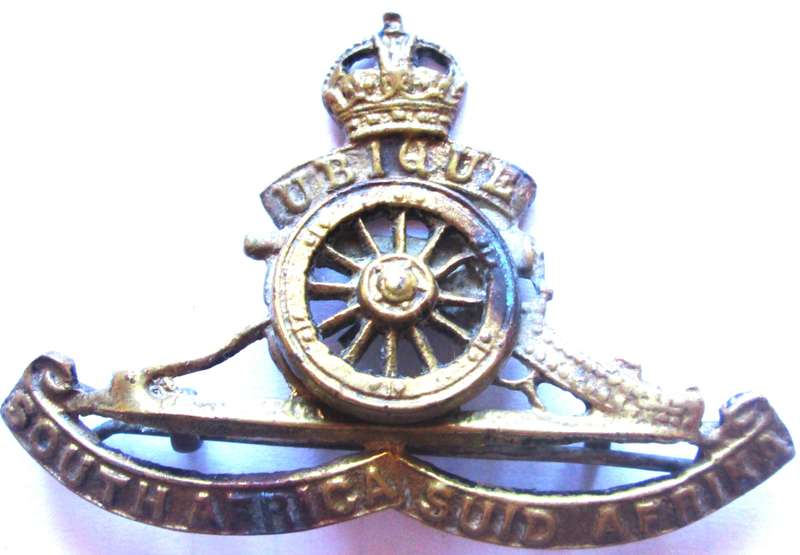 South African Army Artillery Ubique Badge