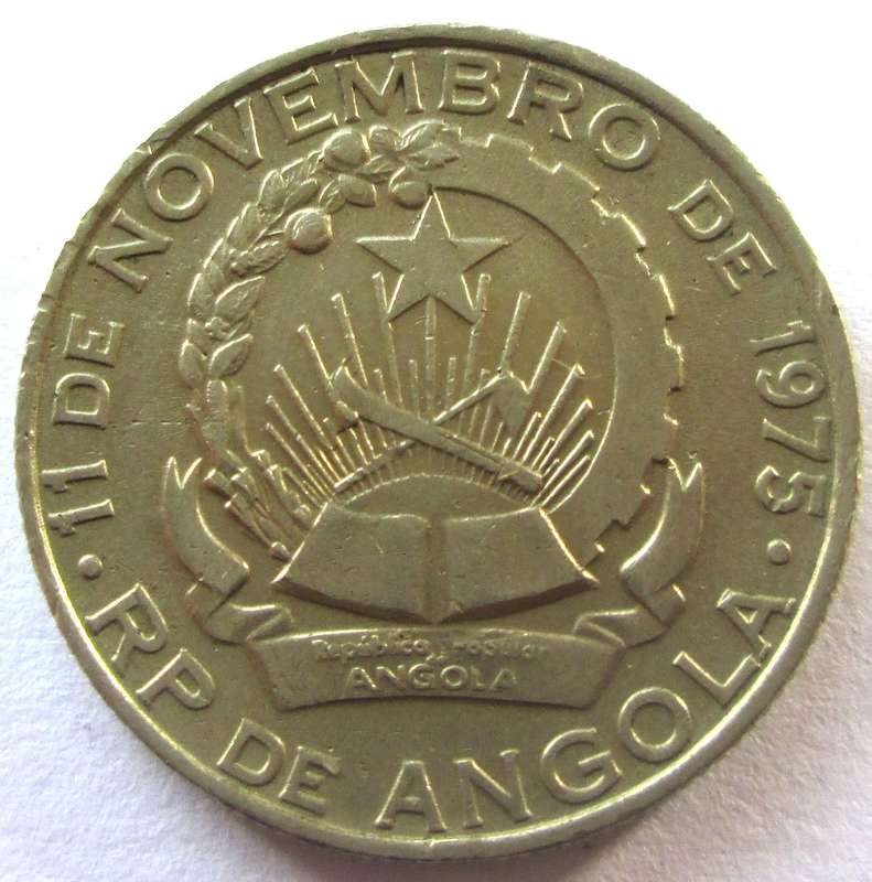 1975 Angola 5 Kwanzas