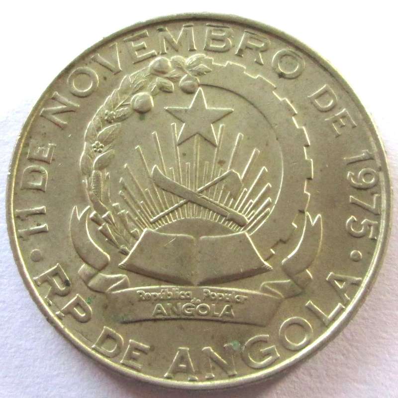 1975 Angola 10 Kwanzas