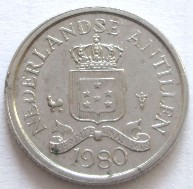 1980 Netherlands Antilles 10 Cents