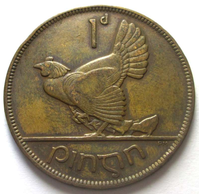 1928 Ireland 1 Penny