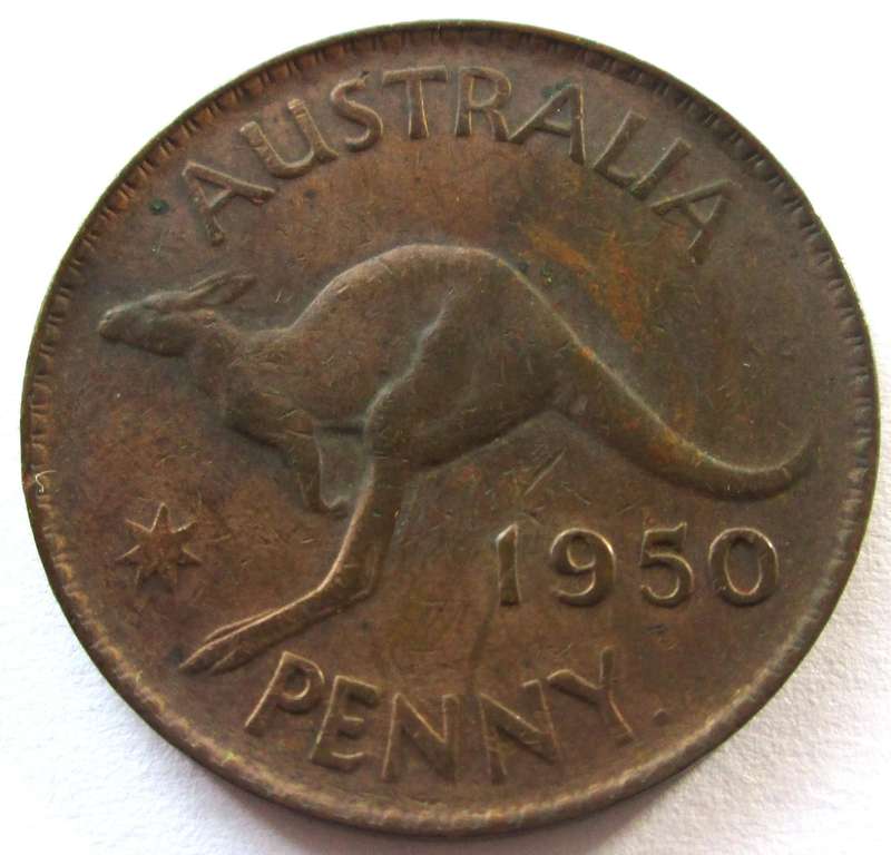 1950 Australia 1 Penny