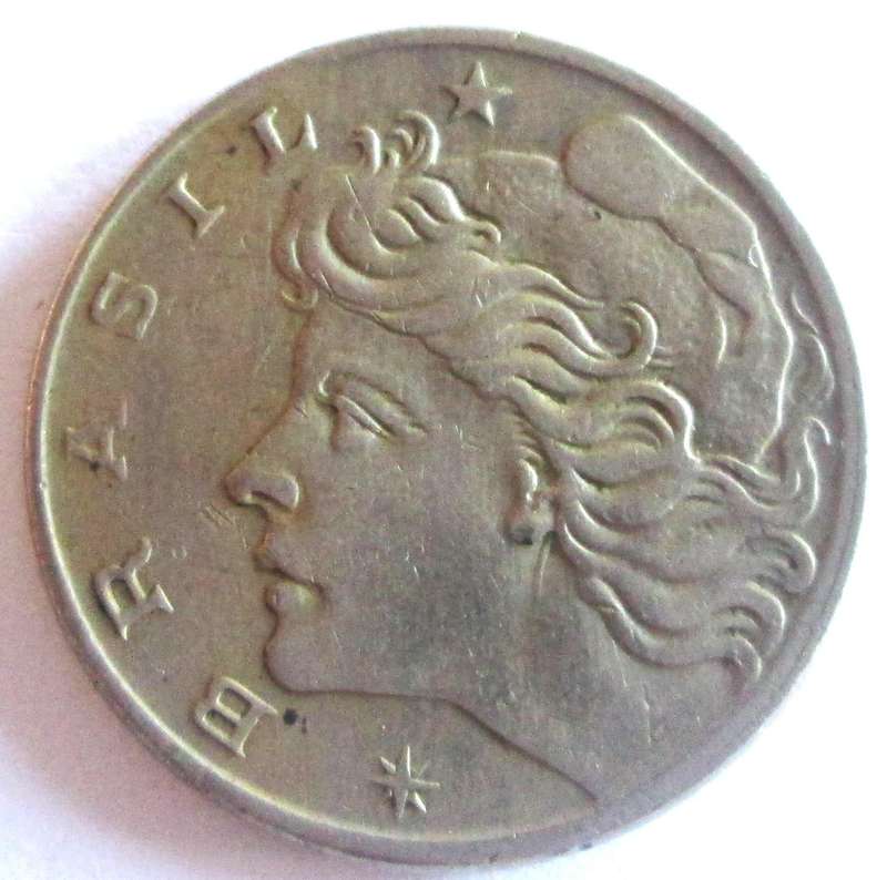 1967 Brazil 10 Centavos