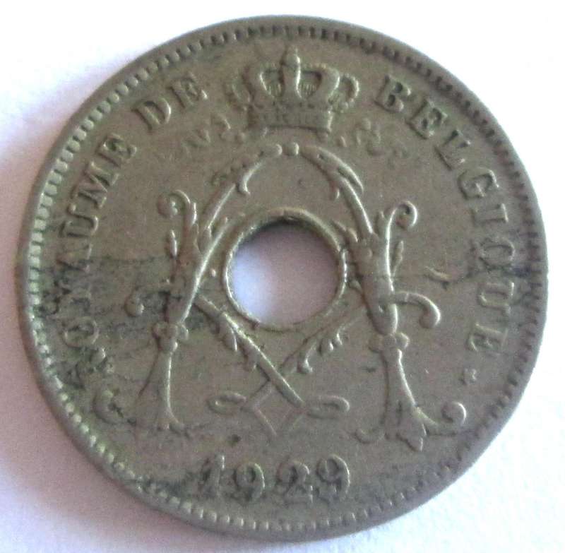 1929 Belgium 10 Centimes