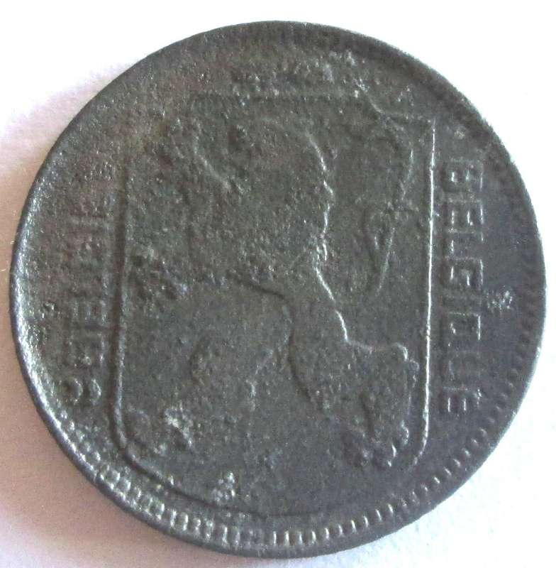 1943 Belgium 1 Franc