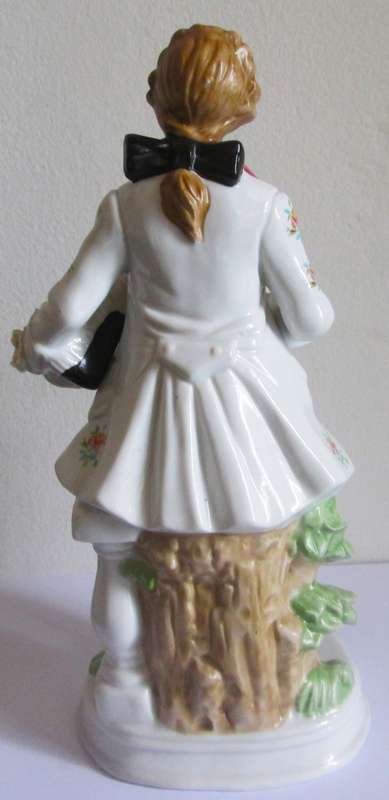 1960 Porcelain Bisque Colonial Gentleman Figurine