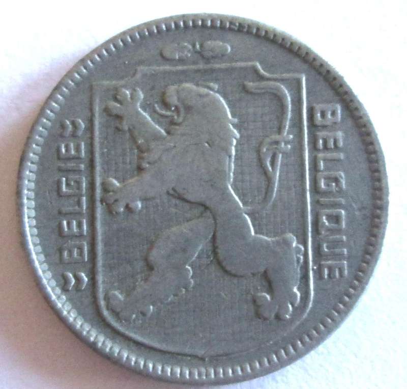 1942 Belgium 1 Franc
