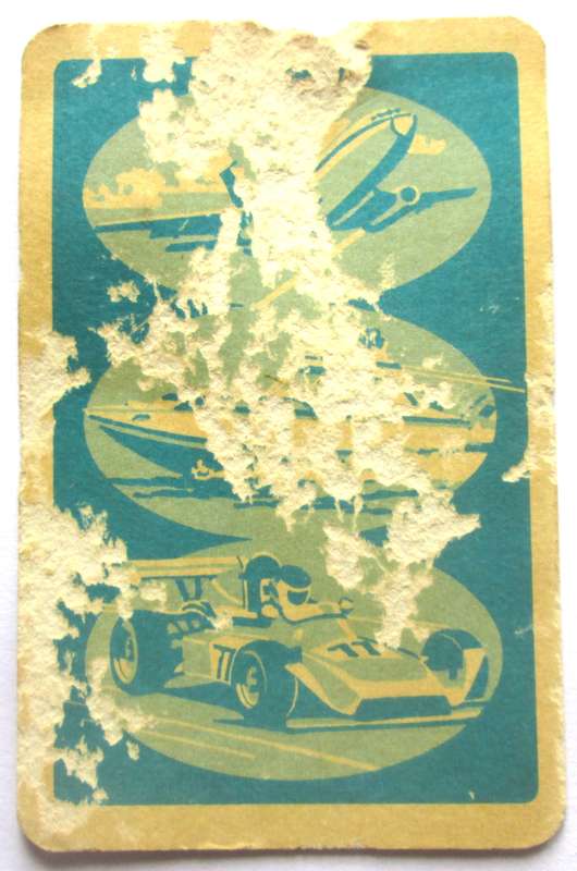 1970 Germany Hercules 175 Motorcycle Trading Card