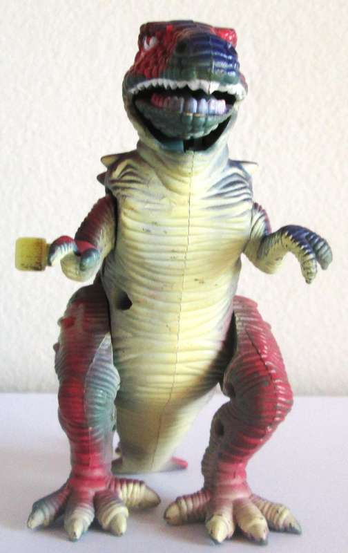 1993 T-Rex Wind Up Plastic