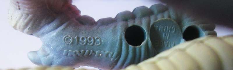 1993 T-Rex Wind Up Plastic