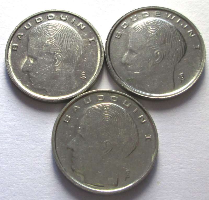 1 Franc Belgium 1989 - 1991